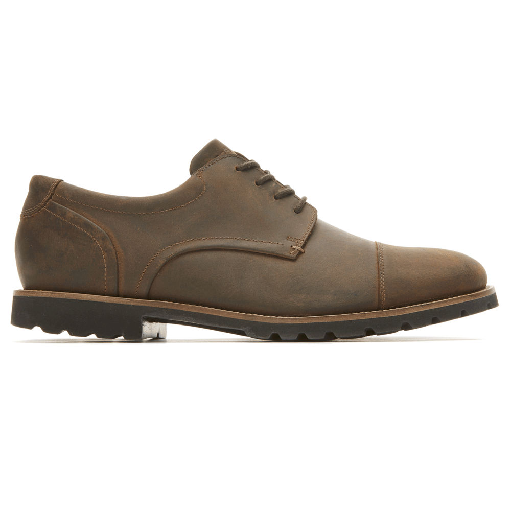 Oxfords Rockport Homem Marrom - Modern Break Captoe - 35208LOZT